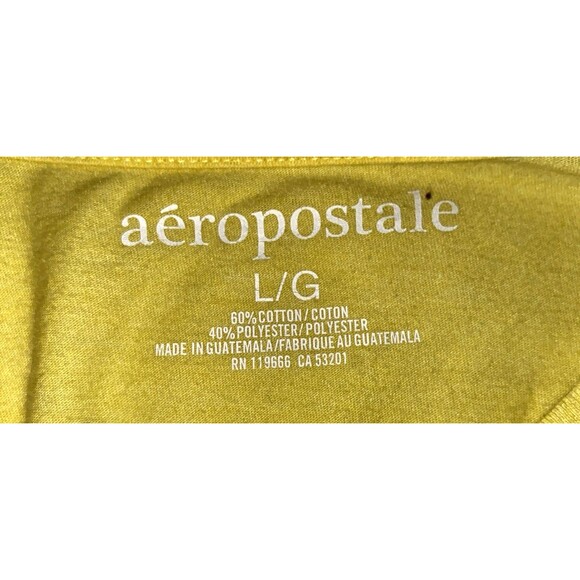 Aeropostale Women’s PEACE SIGN Graphic Tee Large - Picture 4 of 5